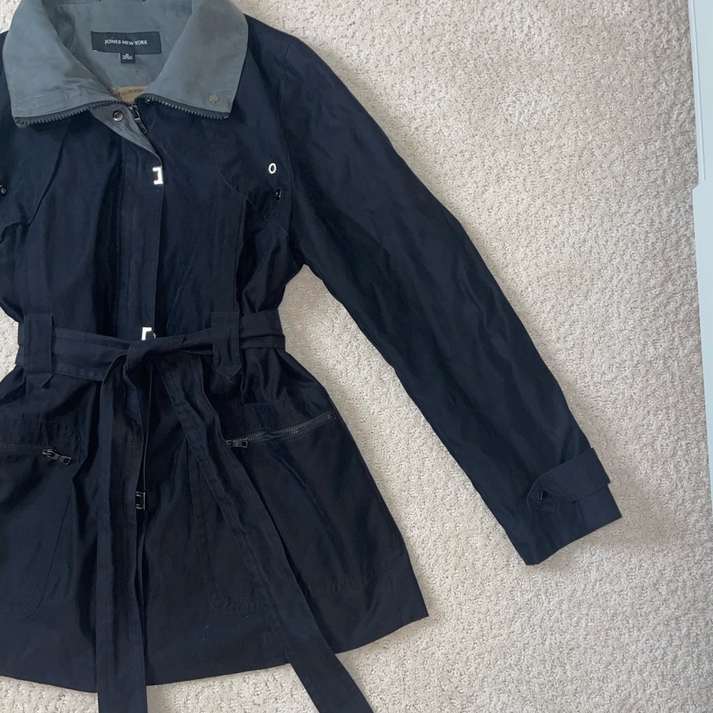 Jones New York Belted Jacket - Picture 3 of 15
